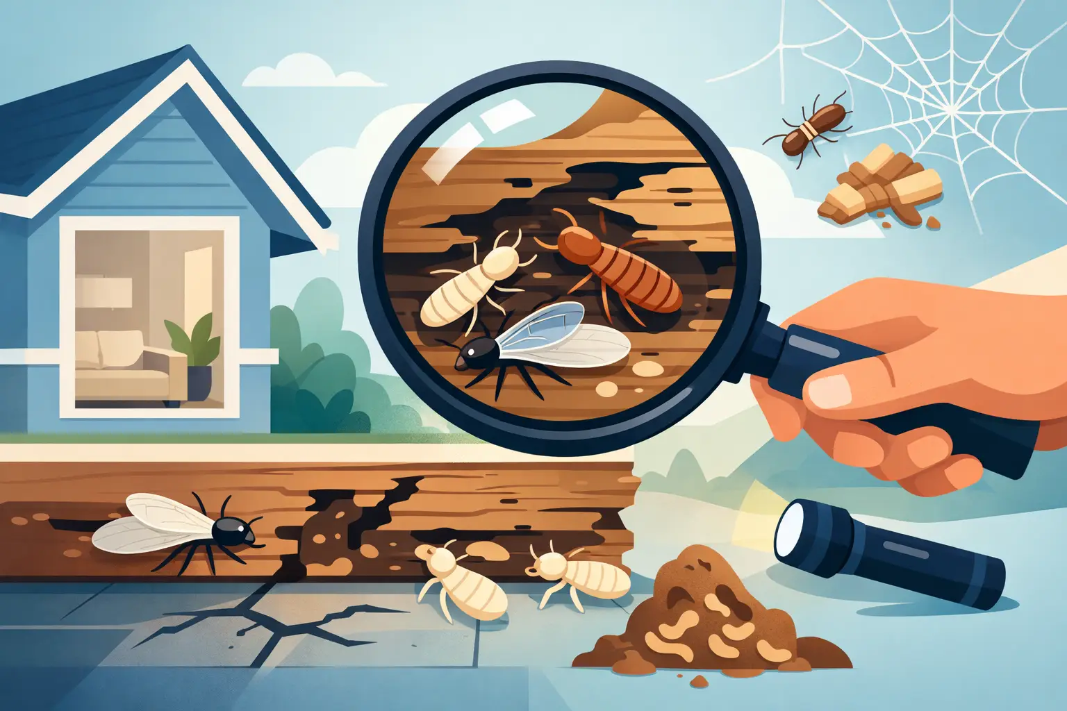 Cómo detectar termitas en casa a tiempo